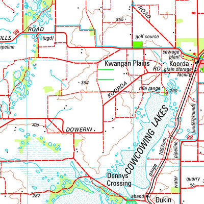 Geoscience Australia Bencubbin SH50 - 11 digital map