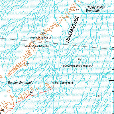 Geoscience Australia Betoota SG54 - 06 digital map