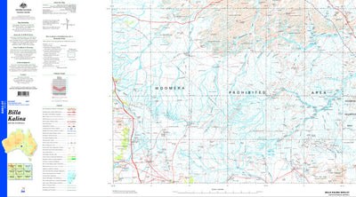 Geoscience Australia Billa Kalina SH53 - 07 digital map