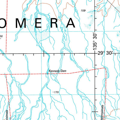 Geoscience Australia Billa Kalina SH53 - 07 digital map