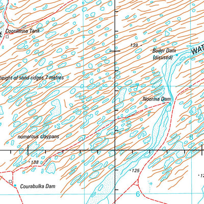 Geoscience Australia Billa Kalina SH53 - 07 digital map