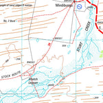 Geoscience Australia Billiluna SE52 - 14 digital map