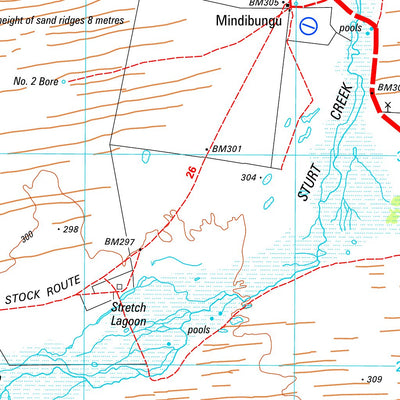 Geoscience Australia Billiluna SE52 - 14 digital map