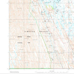 Geoscience Australia Birdsville SG54 - 05 digital map