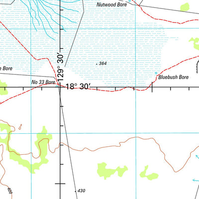 Geoscience Australia Birrindudu SE52 - 11 digital map