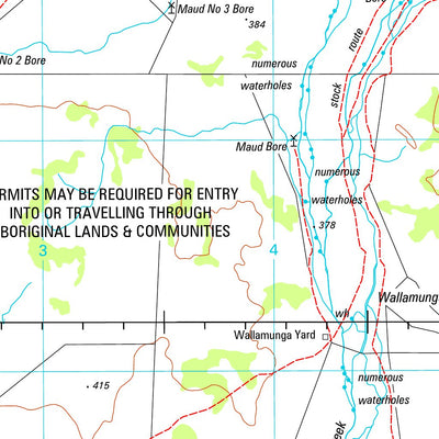 Geoscience Australia Birrindudu SE52 - 11 digital map