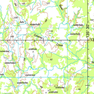 Geoscience Australia Blue Mud Bay SD53 - 07 digital map