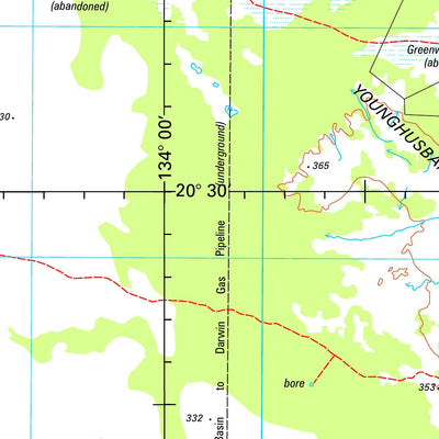 Geoscience Australia Bonney Well SF53 - 02 digital map
