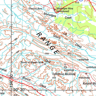 Geoscience Australia Bonney Well SF53 - 02 digital map