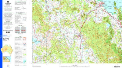 Geoscience Australia Bowen SF55 - 03 digital map