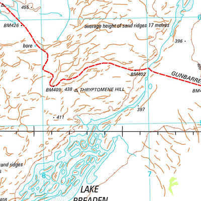Geoscience Australia Browne SG51 - 08 digital map