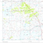 Geoscience Australia Brunette Downs SE53 - 11 digital map