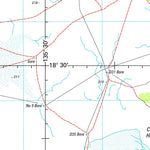 Geoscience Australia Brunette Downs SE53 - 11 digital map