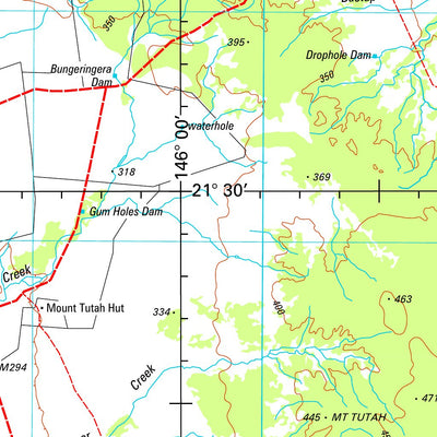 Geoscience Australia Buchanan SF55 - 06 digital map