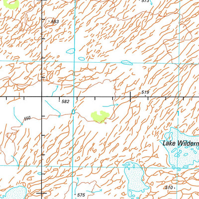 Geoscience Australia Bullen SG51 - 01 digital map