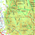 Geoscience Australia Bundaberg SG56 - 02 digital map