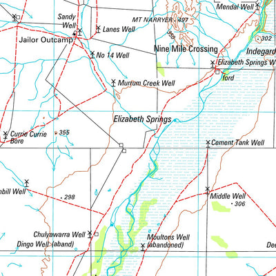 Geoscience Australia Byro SG50 - 10 digital map