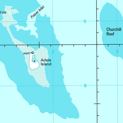 Geoscience Australia Camden Sound Special SD51 - 15 digital map