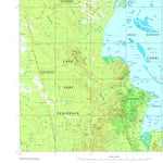 Geoscience Australia Cape Weymouth SD54 - 04 digital map