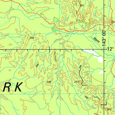 Geoscience Australia Cape Weymouth SD54 - 04 digital map