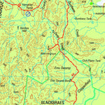 Geoscience Australia Clarke River SE55 - 13 digital map