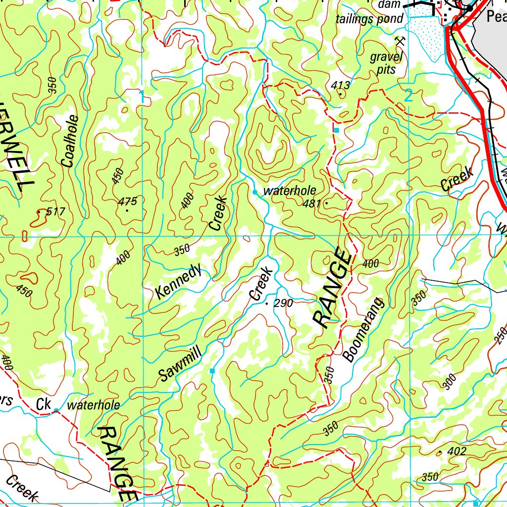 Clermont SF55 - 11 Map by Geoscience Australia | Avenza Maps