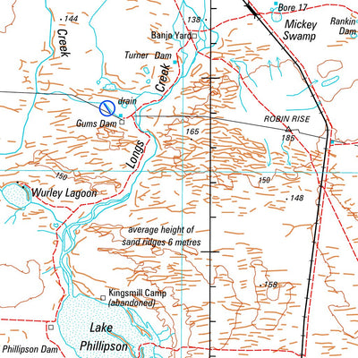 Geoscience Australia Coober Pedy SH53 - 06 digital map