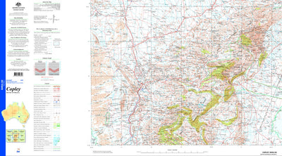 Geoscience Australia Copley SH54 - 09 digital map