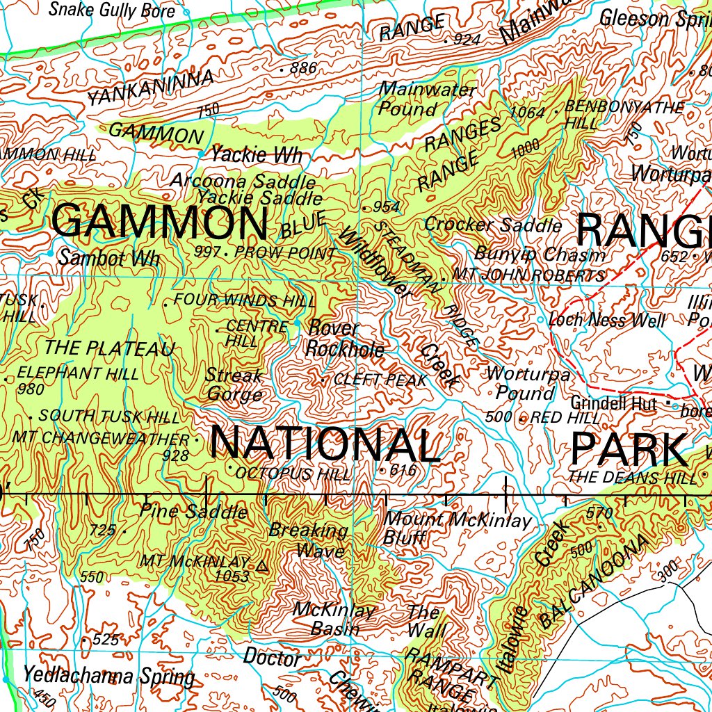 Coplay Map Copley SH54 - 09 Map by Geoscience Australia | Avenza Maps