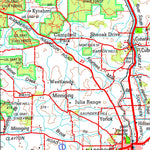 Geoscience Australia Corrigin SI50 - 03 digital map