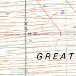 Geoscience Australia Crossland SE51 - 16 digital map