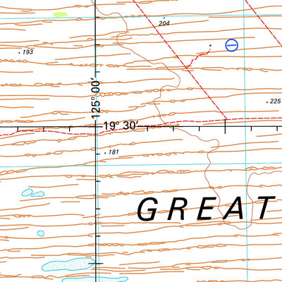 Geoscience Australia Crossland SE51 - 16 digital map