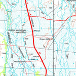 Geoscience Australia Cunnamulla SH55 - 02 digital map