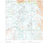 Geoscience Australia Dalhousie SG53 - 11 digital map