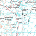 Geoscience Australia Dalhousie SG53 - 11 digital map