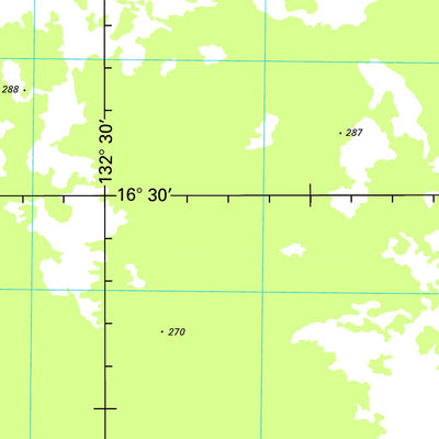 Geoscience Australia Daly Waters SE53 - 01 digital map