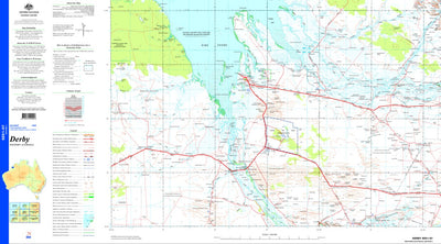 Geoscience Australia Derby SE51 - 07 digital map