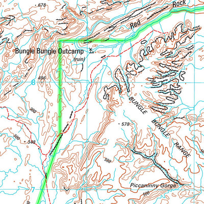 Geoscience Australia Dixon Range SE52 - 06 digital map