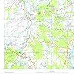 Geoscience Australia Donor Hills SE54 - 10 digital map