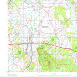 Geoscience Australia Duaringa SF55 - 16 digital map