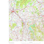 Geoscience Australia Dubbo SI55 - 04 digital map