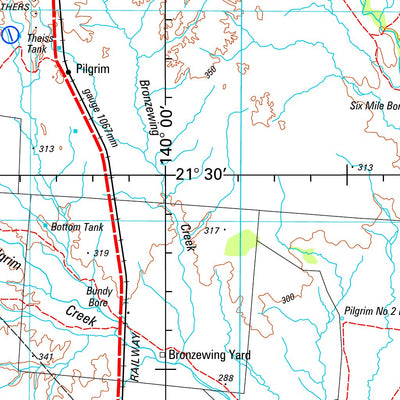 Geoscience Australia Duchess SF54 - 06 digital map