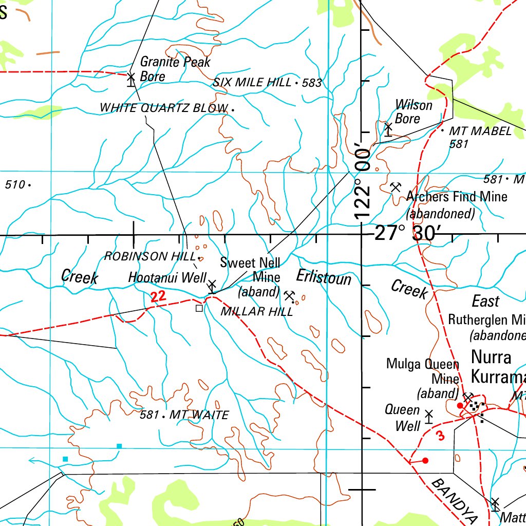 Duketon Sg51 14 Map By Geoscience Australia Avenza Maps