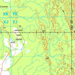 Geoscience Australia Ebagoola SD54 - 12 digital map