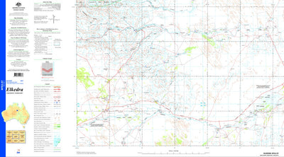 Geoscience Australia Elkedra SF53 - 07 digital map