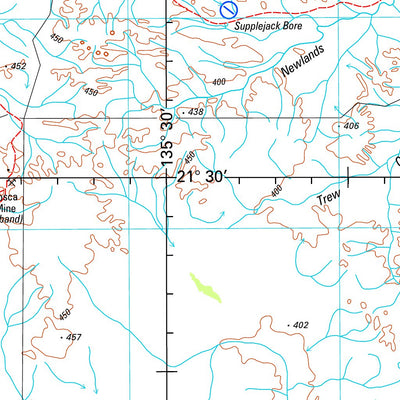 Geoscience Australia Elkedra SF53 - 07 digital map