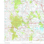 Geoscience Australia Emerald SF55 - 15 digital map