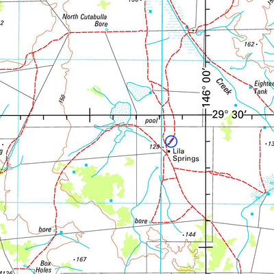 Geoscience Australia Enngonia SH55 - 06 digital map