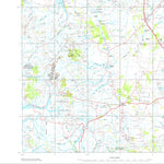 Geoscience Australia Eromanga SG54 - 12 digital map