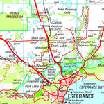 Geoscience Australia Esperance Special SI51 - 06 digital map